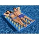 Swimline 36 Pocket Inflatable Dual Mattress, Blue/Yellow