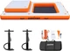Inflatable Floating Dock Island Raft with Rope Ladder for Pool & Beach Fun