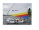Inflatable Sailboat! Bestway Hydro Force Marine Pro Raft with Sail Kit