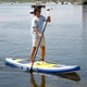 Aqua Leisure 10' 6" Inflatable Non-Slip Paddleboard w Backpack & Pump