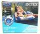 New Intex River Run 1 Lounge Blue White Inflatable Water Float Tube 53&rdquo; Diameter