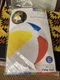 VTG Intex Inflatable Beach Ball 20 Inch Glossy Panel Multi Color Pool Ball
