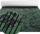 FOCEAN Boat Flooring EVA Foam 94.5" x 23.6", Olive Camo 
