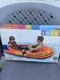 Intex Explorer 200 Inflatable 2 Person River Boat Raft Set with 2 Oars & Pump