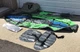 Intex Challenger K1 Inflatable Kayak 1 Person with Oars and Pump Green/Blue