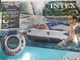 Intex River Run 1 Person Inflatable Lounge Rafting Tube Water 53in
