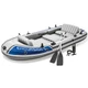 Intex Excursion 5 Inflatable Rafting/Fishing Dinghy Boat Set (Open Box) (2 Pack)