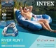 Intex River Run 1 Wedge Inflatable Water Float 54&rdquo; Connect N Float System New