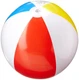 Intex 20 Inch Beach Balls Set Of 3 Glossy White Red Yellow Blue Fun Pool Toy