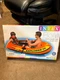 Intex Explorer 200 Boat Set 73" x 37" x 16" Inflatable Raft 58331 W/2 Oars &Pump