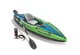 Intex 1 Person Inflatable Challenger K1 Kayak with Aluminum Oars &Air Pump Green