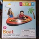 Intex 58" x 33" Explorer 100 Inflatable Swimming Pool Boat Float. BRAND NEW!