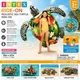 INTEX Realistic Sea Turtle Ride-On Inflatable Pool Float Kids Ages 3+ 75" x 67"