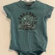 CARHARTT Infant Boys 3M Excavator One Piece Short Sleeve Shirt BodySuit NWT