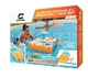 Cipton Inflatable Floating Cornhole Set Toss for Pools 2 Targets, 8 Water Bags 