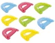 Intex Sit footN Float Inflatable Colorful Floating Pool Lounges 8 Pack Colors Va