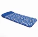 Aqua Leisure Supreme Oversized Controued Lounge Hibiscus Pineapple Royal Blue w/