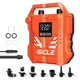 GICLE Paddle Board Pump Electric Portable with 12V DC Car 8ins, Orange 