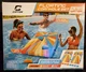 Cipton 35-inch Inflatable Pool Cornhole Set Toss Games for Kids and Adults