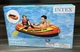 Intex Explorer 200 Inflatable 2 Person Boat Raft Set with Oars&Double Speed Pump