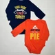 Carter&rsquo;s Baby Boy Thanksgiving Fall Bodysuit Bundle Size 3M 