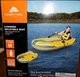 Ozark Trail 2-Person Inflatable Raft Boat & Oars (76"W x 43" D x 13.3" H ) ~ New