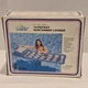 Intex The Wet Set 18-Pocket Pool Suntanner Lounge Inflatable Raft 1996 76"x29"
