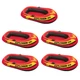 Intex Explorer 200 Inflatable 2 Person River Raft Set w/ 2 Oars & Pump (5 Pack)