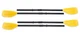 INTEX 48 inch Boat Paddles Ribbed French Oars Set of 2 Pairs 59623E