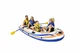Pathfinder 4 Person Inflatable Raft Boat with Pump & Oars - 120x54x17 (WM34116)
