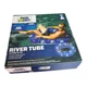 Bud Light Blue Inflatable Swim Tube w/ Cup Holder Adult Pools Rivers Lakes NEW
