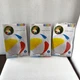 Intex 20" Glossy Panel Inflatable Beach Ball White Blue Red Yellow Set of 3 NEW