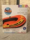 Intex Explorer 200 2-Person Inflatable Boat Oars Not Included Approx 73" long