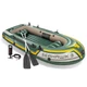 Intex Seahawk 3 Inflatable Boat For 3 Persons With Oars Pump And Accessories