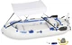 Sea Eagle SE9 Watersnake Motor Canopy Package Inflatable Runabout Boat Tender