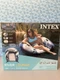 Intex RIVER LOUNGE Inflatable Water Float, 51&rdquo; Diameter, Blue/White 🆕