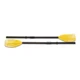 INTEX 59623E 48" Deluxe French Oars: Easy 3 Piece Assembly 48", Black/Yellow 
