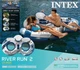 Intex River Run 2 56856WL: 2 Person Inflatable Floating Water Tube w/Cooler 🆕