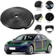Car Door Edge Guard Molding Trim Protectors Strip 16ft U Shape Rubber Sea N
