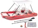 Sea Eagle FastCat14 Catamaran Swivel Seat Canopy Pkg Inflatable Boat