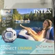 Intex 58854EP River Run Connect Lounge Inflatable Floating Tube New in Box