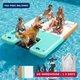 MoKo Inflatable Floating Dock, Air Dock with Water Access Ramp, Floating Platfor