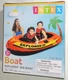 INTEX Explorer Inflatable Boat Series: Dual Air Chambers &ndash; 2 Person, Orange 