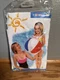 2008 Intex The Wet Set 20" Beach Ball #59020 White Red Yellow Blue