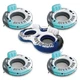 Intex 1 Person Floating Water Tube (4 Pack) & 2 Person Pool Tube