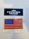 Patriotic United States Flag Patch 3.5" x 2" - Sealed Packaging