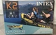 Intex Explorer K2 Inflatable Kayak with Oars and Hand Pump