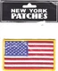 US Flag Patch 3.5" x 2" In Retail Packaging