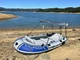 Intex Inflatable Boat + 12V Motor + Battery + Accessories  &ndash; $550