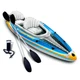Sunlite Sports 2-Person Inflatable Kayak with Aluminum Oars (136" x 33"), Hig...